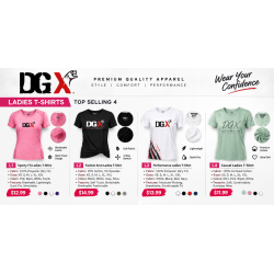 DGX Ladies T-Shirts 2026